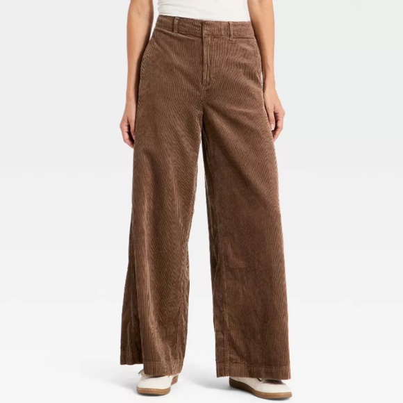 Universal Thread Pants - Universal Thread High-Rise Corduroy Palazzo Pants